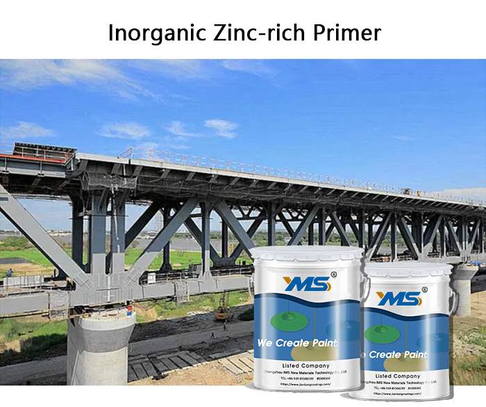 Inorganic Zinc Rich Primer H-3D4 500℃ high temperature resistance