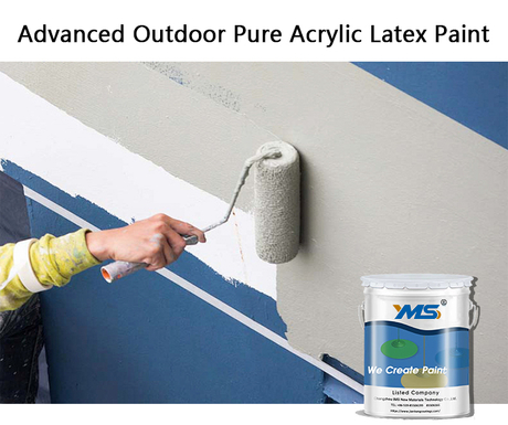 Advanced Outdoor Pure Acrylic Latex Exterior Paint B12-25
