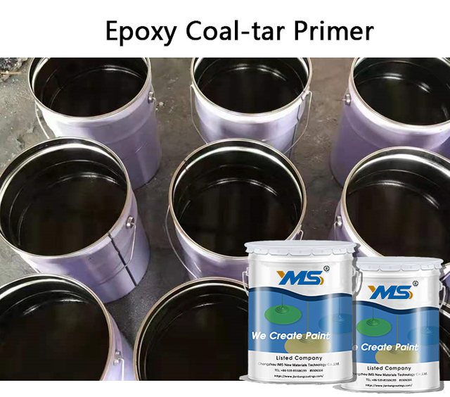 Epoxy Coal Tar Pitch Anti-corrosive Paint JC-23
