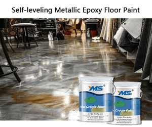 Self-leveling Metallic Epoxy Floor Paint H08-15