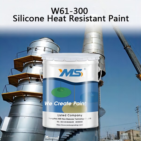 W61-300 Silicone Heat Resistant Paint | High-Temperature Protection for Industrial Surfaces