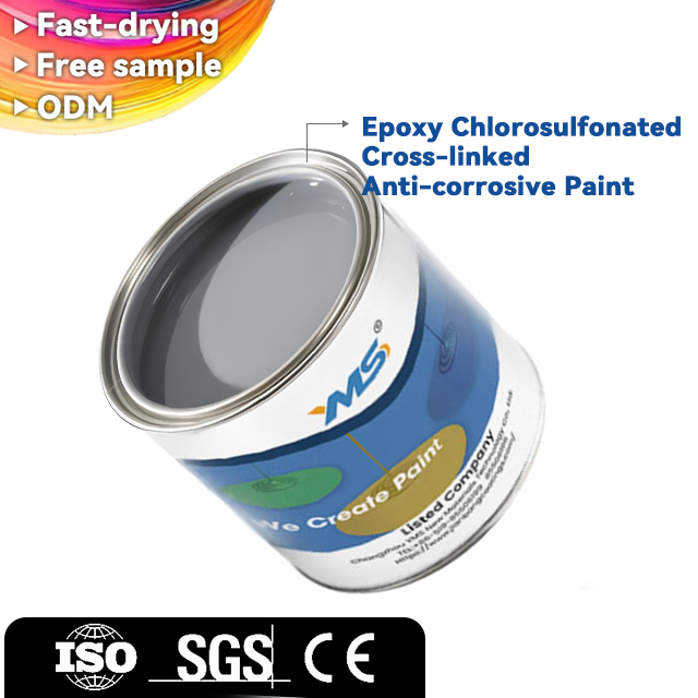 EPOXY Chlorosulfonated ການເຊື່ອມຕໍ່ຕ້ານການບໍາລຸງຜິວຫນັງທີ່ເຊື່ອມໂຍງ | ຫນ້າທີ່ຫນັກ