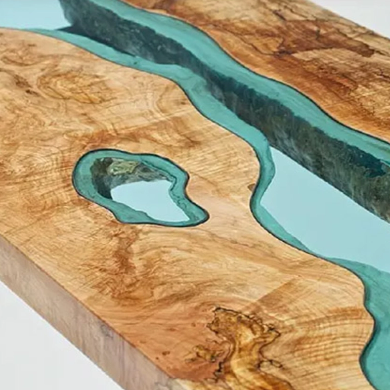Epoxy riviertafel