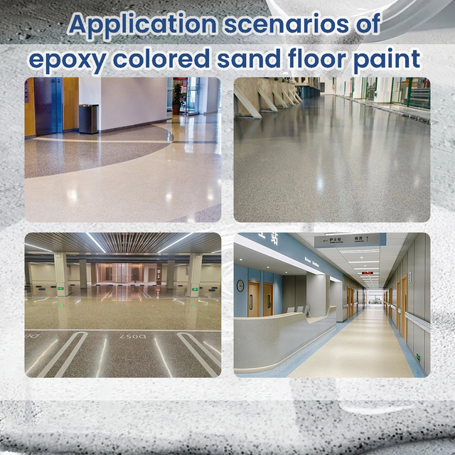 Epoxy Colored Sand Floor Paint | Stunning & Durable Decorative Flooring
