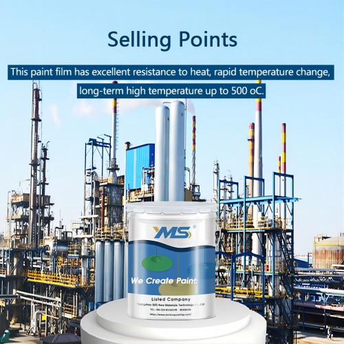 W61-500 Silicone Heat Resistant Paint | High-Temp Protection for Metal Surfaces