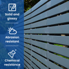 Premium High-Gloss Aliphatic Polyurethane Clear Topcoat – UV-Resistant, Weatherproof Protective Finish for Metal, Wood & Concrete