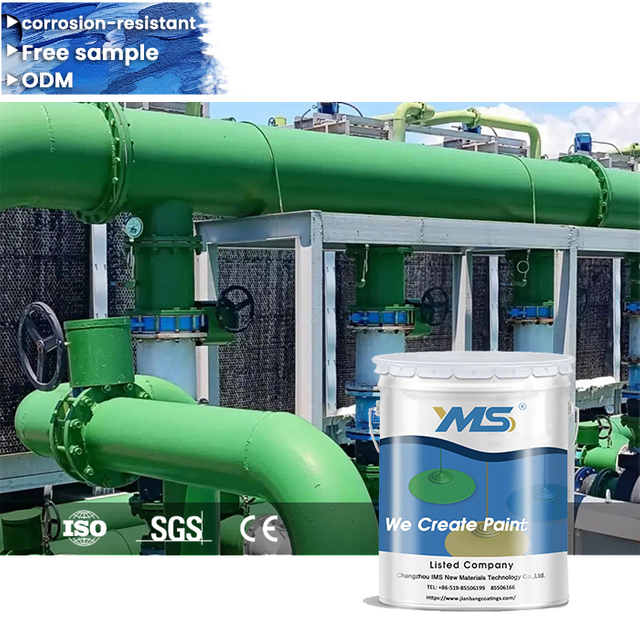 Chlorosulfonated Polyethylene Anti-corrosion Intermediate Layer for Industrial Steel Structures