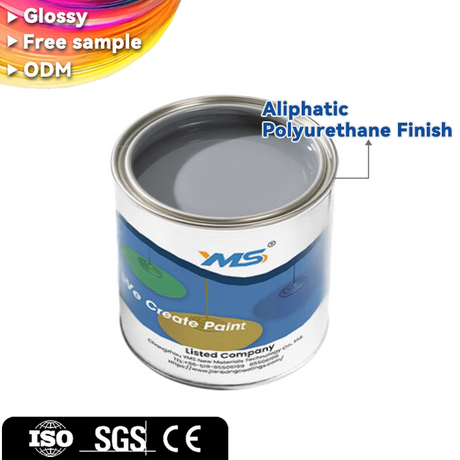 Premium High-Gloss Aliphatic Polyurethane Clear Topcoat – UV-Resistant, Weatherproof Protective Finish for Metal, Wood & Concrete